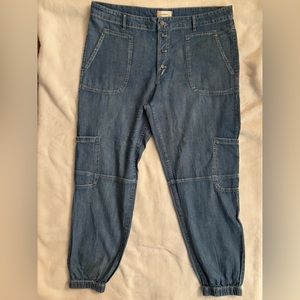 Sundance Denim Joggers - Size 16